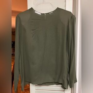 Anne Klein Sage Green Blouse